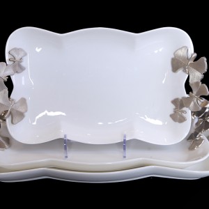 کاسه مستطیل B.V.K طرح Butterfly کد662435