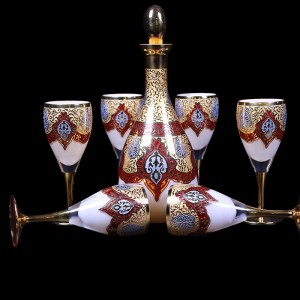 تنگ و گیلاس کریستال تک جام