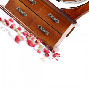 ساعت آینه دار کشویی