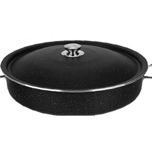 تابه تیارا دو دسته Granita سایز 44 درب آلمینیوم