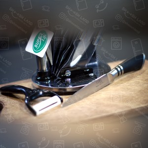 سرویس چاقو آشپزخانه 7 پارچه ویتارا رنگ صورتی
