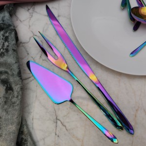 سرویس قاشق و چنگال ۳۰ نفره اس جی S.Gطرح کوبورگ هفت رنگ 143 پارچه(در صورت سفارش ارسال این محصول 14 روز کاری  زمان میبرد