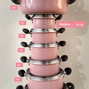 سرویس قابلمه گرانیتی 14پارچه رژینا (شارنیکا)