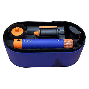 سشوار برس دار حالت دهنده دایسون مدل Airwrap HS08 رنگ آبی نارنجی