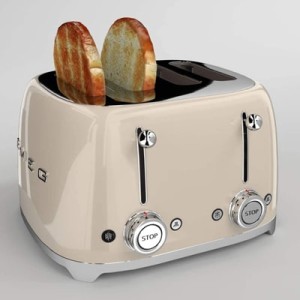توستر 4 اسلایس کرم اسمگ TSF03