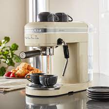 اسپرسو ساز کیچن اید رنگ کرم مدل KitchenAid 5KES6503BAC