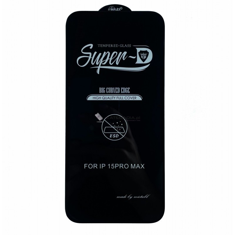 محافظ صفحه نمایش iPhone 15 Pro Max برند Super-D