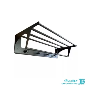 رخت آویز ثابت 40 سانتیمتری M410 - مشکی