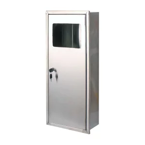 مخزن زباله استیل توکار J35