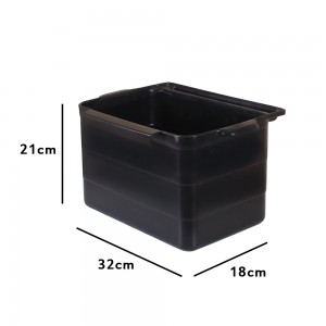 ابعاد سطل کناری مخصوص ترالی کوچک