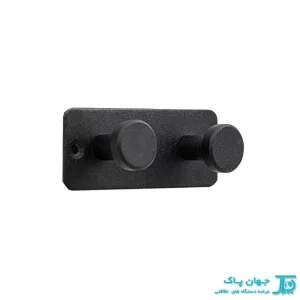 رخت آویز دو شاخه مدل RJ22 - مشکی