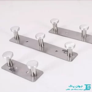 ویژگی های رخت آویز دو شاخه مدل RJ20 - استیل