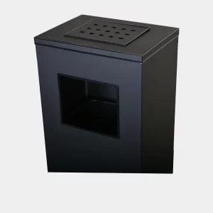 قیمت سطل زباله زیر سیگاری دار چهارگوش مدل 750