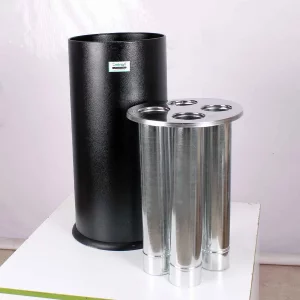 سطل زباله لیوان یکبار مصرف استیل مدل 108