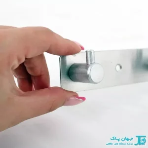 رخت آویز چهار شاخه مدل R1400 - استیل