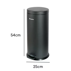 سطل زباله پدالدار استیل 16 لیتری Brasiana