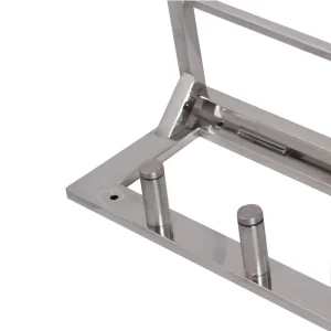 رخت آویز تاشو J650 - استیل (60cm)