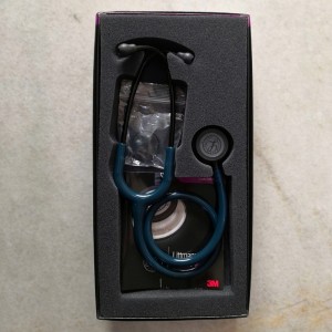 گوشی پزشکی لیتمن کلاسیک سه آبی کاربنی مشکی 5869
