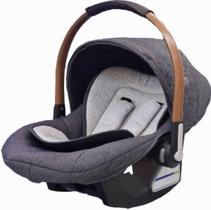 کریر ۴ کاره کاووک (پارچه طوسی تیره-دسته مسی) (صندلی ماشین-نی نی لای لای-مبل کودک-وسیله حمل)