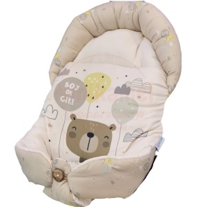 قنداق سوئیسی مامزکیوت طرح خرس کارتونی کرم (momscutie)