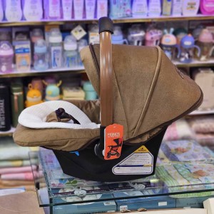 کریر ۴ کاره اگنس (پارچه شتری اعلا - دسته مشکی) (قابل تبدیل به صندلی ماشین)