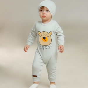 سرهمی کلاه طوسی خرس