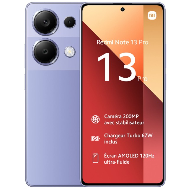 گوشی موبایل شیائومی مدل Redmi Note 13 Pro 4G ظرفیت 256 گیگابایت رم 8 گیگابایت
