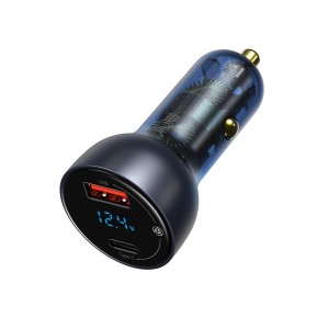 شارژر فندکی دو پورت بیسوس 65W مدل CCKX-C