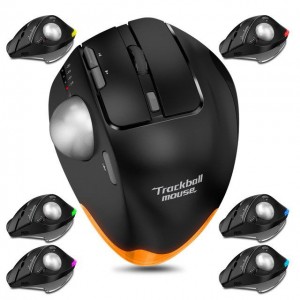 ماوس ترکبال عمودي بی سیم  زیلوتس مدلTrackball F33