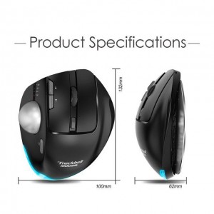 ماوس ترکبال عمودي بی سیم  زیلوتس مدلTrackball F33