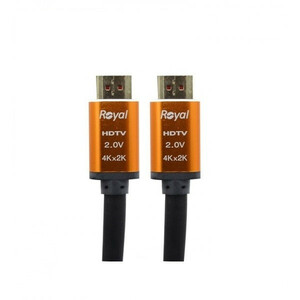 کابل HDMI رویال کد HDTV2 4K طول 1.5 متر