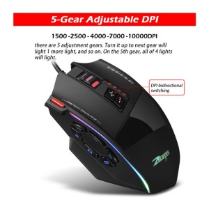 ماوس مخصوص بازی زیلوتس مدل T-90