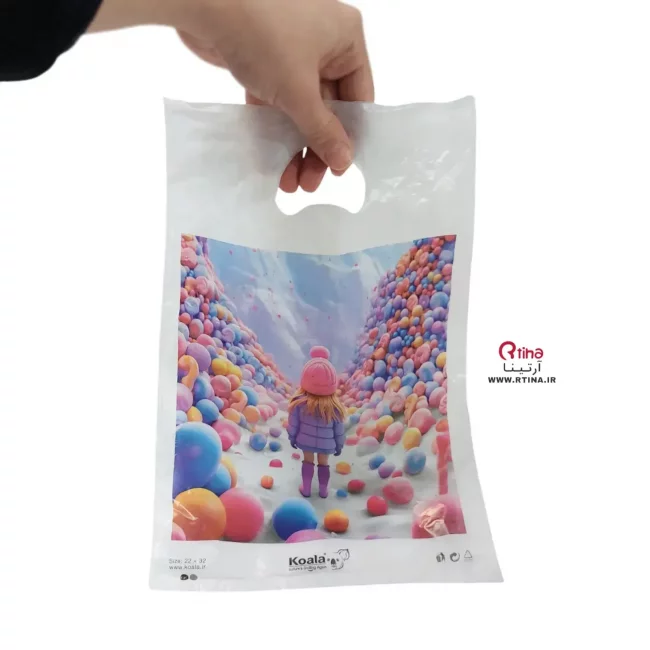کیسه پلاستیکی فانتزی کوآلا طرح کیوت (22*32)