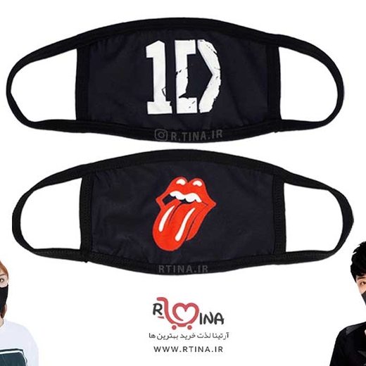 ماسک دو رو طرح 1D