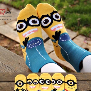 جوراب مدل پویانمایی Minions