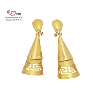 گوشواره دخترانه فانتزی مدل cone25