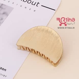 کلیپس موی سر ساده مدل نیم دایره