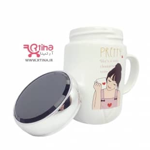 ماگ سرامیکی دخترانه جدید مدل pretty