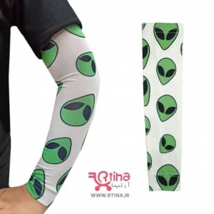 ساق دست پارچه ای رنگ روشن مدل alien