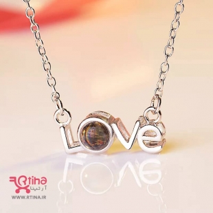 گردنبند love اصل دخترانه