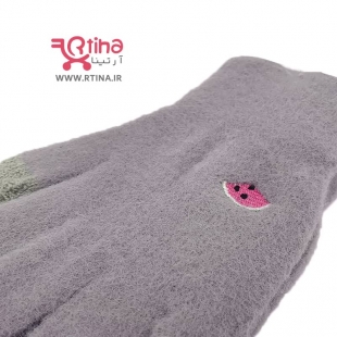 دستکش بافتنی فانتزی دخترانه مدل میوه ای