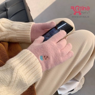دستکش زمستانی زنانه/ دخترانه (بدون دوخت و درز) مدل میوه ای