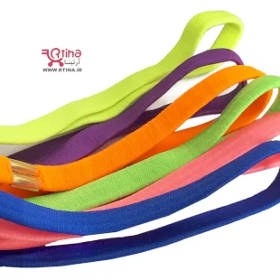 تل کشی مو دخترانه و پسرانه رنگی اسپرت (بسته 6عددی)