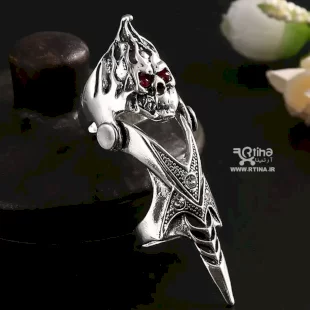 انگشتر فول انگشت نگین دار