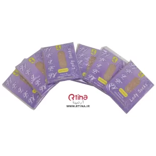 جوراب شیشه ای رنگ پا نازک مجلسی/ فروش عمده و تکی