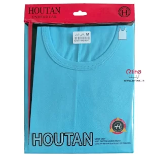 رکابی مردانه آبی 100% نخی (M-L-XL)
