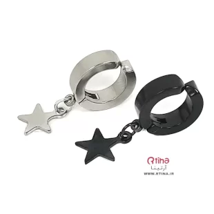 گوشواره استیل مردانه