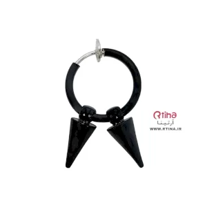 گوشواره بدون سوراخ گوش دخترانه پسرانه فنری