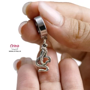 گوشواره دخترانه طرح مار