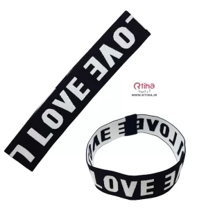 تل کشی جدید پسرانه دخترانه پهن مدل LOVE